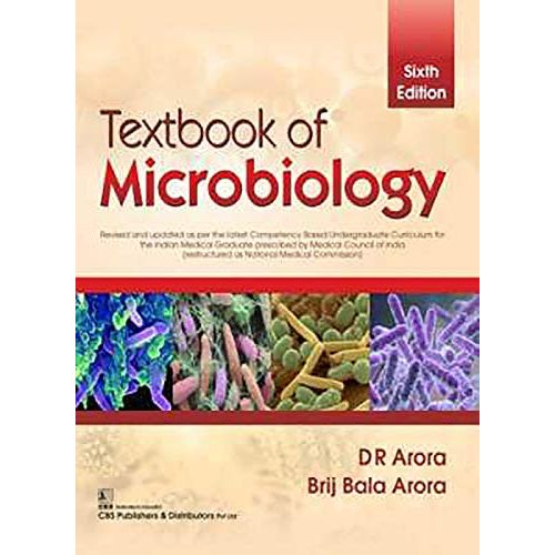 TEXTBOOK OF MICROBIOLOGY 6ED (PB 2020) By D R ARORA