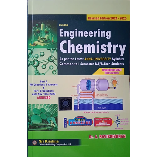 Engineering Chemistry By Dr.A.Ravikrishnan- 2021 regulation