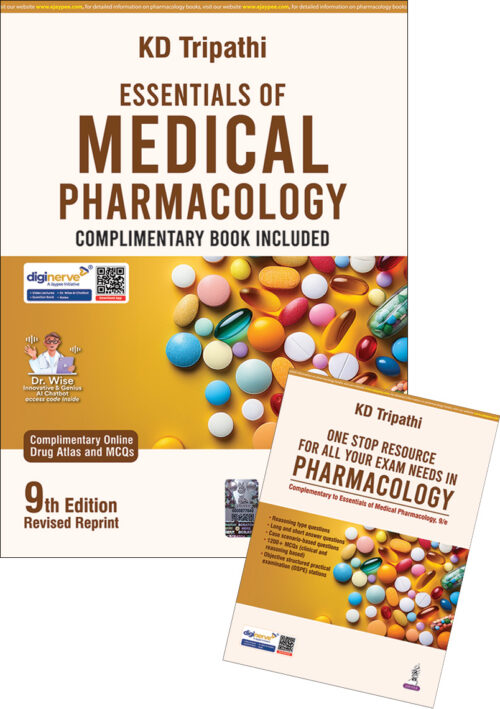 9789356962026 Essentials of Medical Pharmacology by KD Tripathi, 9th Edition