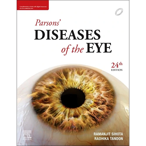 Parson's Diseases of the Eye By Ramanjit Sihota & Radhika Tandon, 24th Edition