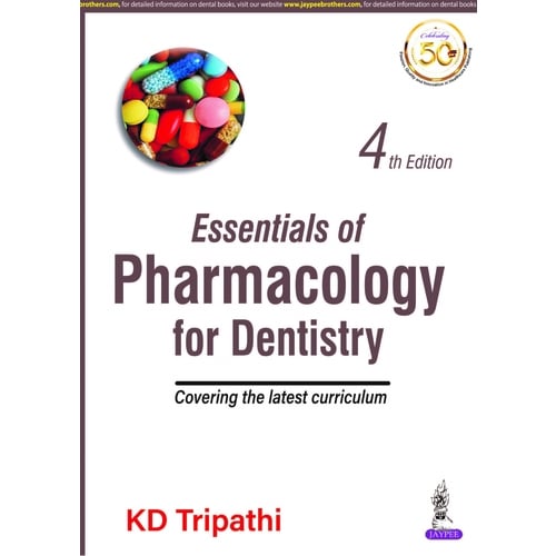 Pharmacology for Dentistry by KD Tripathi