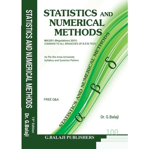 StatisticalNumericalMethodsbalaji