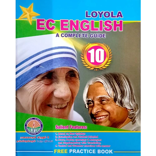10th EC English Complete Guide (Based On the New Syllabus 2023-24)