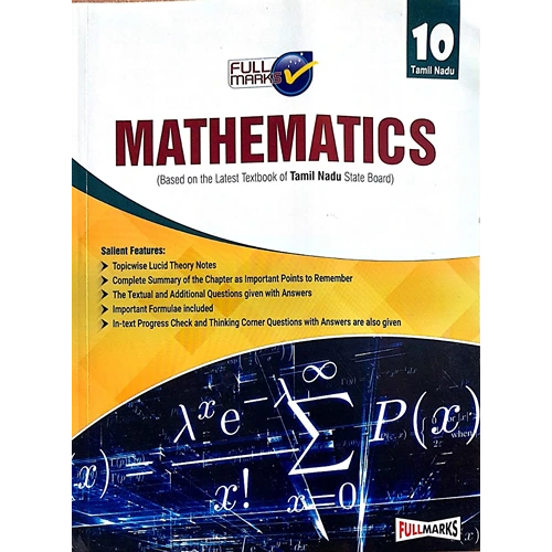 10th Full Marks Mathematics Guide Based on New Syllabus (2023-2024)