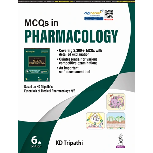 MCQs in Pharmacology by KD Tripathi, 6th Edition