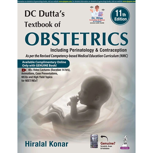 DC Dutta's Textbook of Obstetrics by Hiralal Konar, 11th Edition