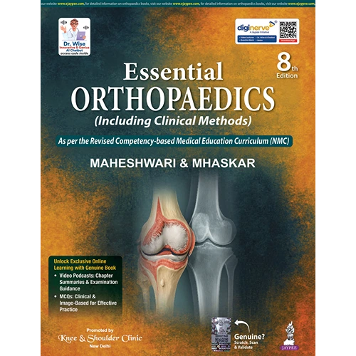 Essential Orthopaedics by Maheshwari, 8th Edition