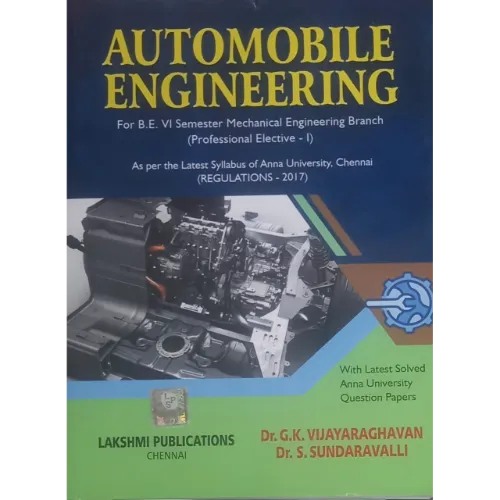 Automobile Engineering by Vijayaraghavan