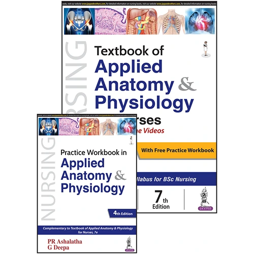 Textbook of Applied Anatomy & Physiology for Nurses (with Free Practice Workbook) by PR Ashalatha