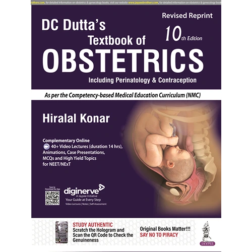 DC Dutta's Textbook of Obstetrics (Including Perinatology & Contraception) Edited by Hiralal Konar