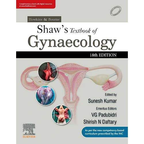 Shaws Textbook of Gynaecology by Kumar, 18th Edition.
