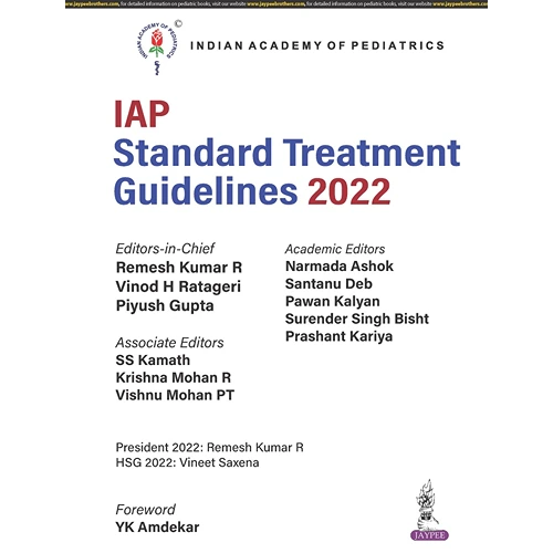 IAP Standard Treatment Guidelines 2022 by Remesh Kumar