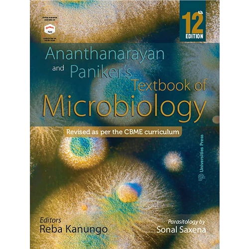 Textbook Of Microbiology by Ananthanarayan And Paniker’s