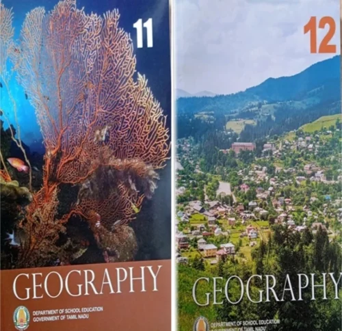 Tamilnadu Board Geography Class 11 and 12 (English) Combo PaperBack