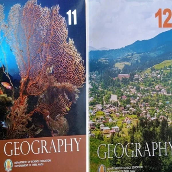 Tamilnadu Board Geography Class 11 and 12 (English) Combo PaperBack