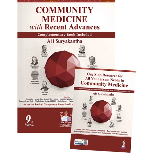 Community Medicine with Recent Advances by AH Suryakantha, 9th Edition