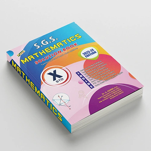 10th S.G.S Mathematics Solution Book (Based on New Syllabus 2023-2024)