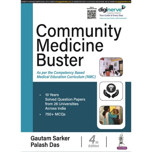 Community Medicine Buster by Gautam Sarker, 4th Edition