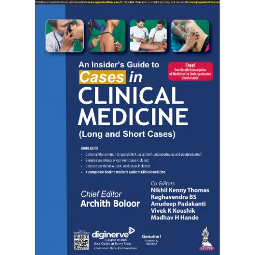An Insider’s Guide to Cases in Clinical Medicine (Long and Short Cases) by Archith Boloor
