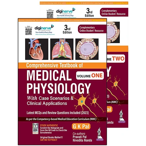 Comprehensive Textbook of Medical Physiology (2 Volumes) by Gopal, 3rd Edition