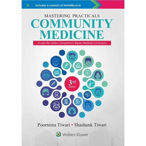 Mastering Practicals Community Medicine By Poornima Tiwari, 3rd Edition