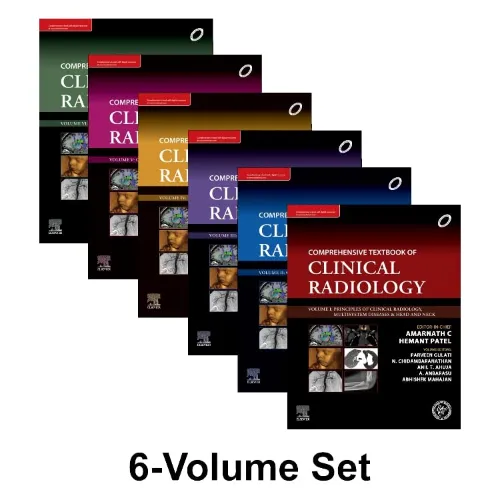Comprehensive Textbook of Clinical Radiology Set of 6 Volume By Amarnath & Patel (2023)