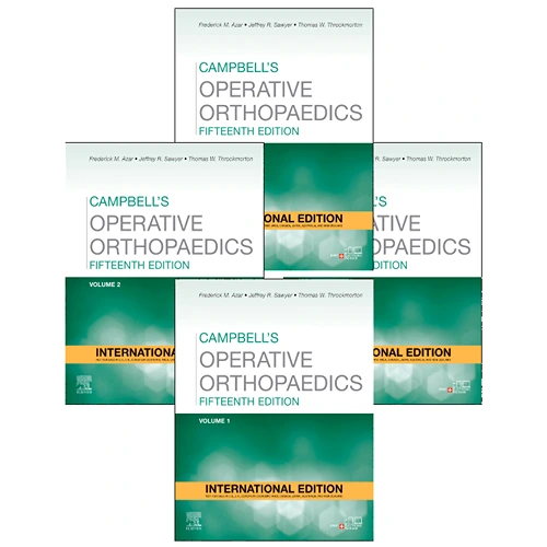 Campbell's Operative Orthopaedics by Frederick M Azar (4-Volume Set) 15th International Edition