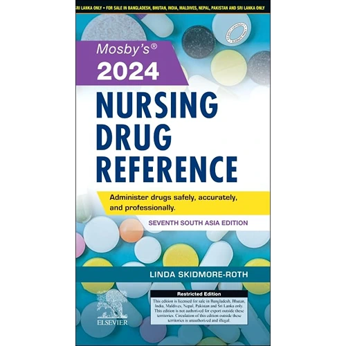 Mosby's 2024 Nursing Drug Reference by Skidmore, 7th SAE