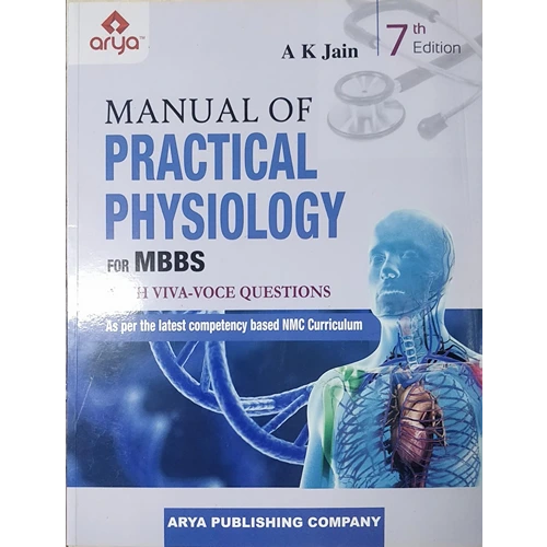 Manual Of Practical Physiology by AK Jain, 7th Edition