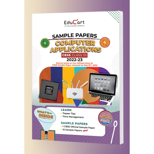Educart CBSE Class 10 COMPUTER APPLICATION Sample Papers 2022 (With
