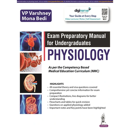 Exam Preparatory Manual for Undergraduates Physiology by VP Varshney, 1st Edition