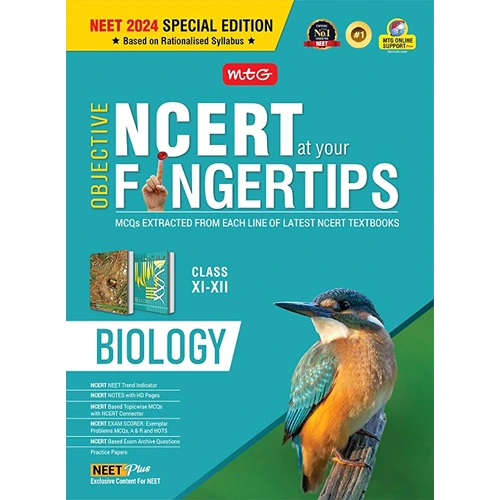 MTG Objective NCERT at your FINGERTIPS Biology (Latest & Revised Edition 2024-2025)