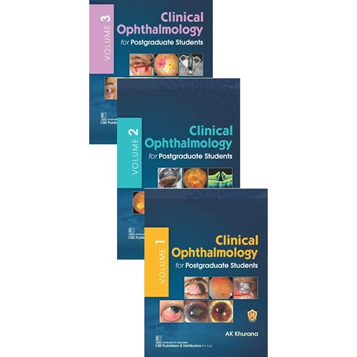 Clinical Ophthalmology for Postgraduate Students (Set of 3 Volumes), 2024