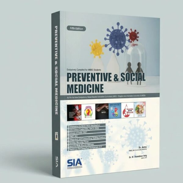 SIA Preparatory Manual of Preventive and Social Medicine 5th Edition 2026-27