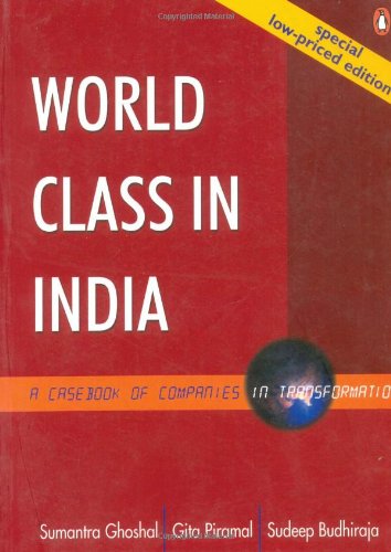 517B6kW7hqL._SL500_.jpg World Class In India: A Casebook Of Companies In Transformation By GITA PIRAMAL - Image 1