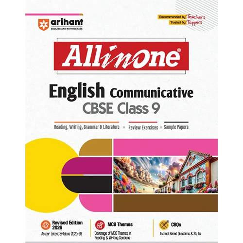 All In One English Communicative CBSE Class 9th Based On Latest CBSE Syllabus For Exams 2025-26