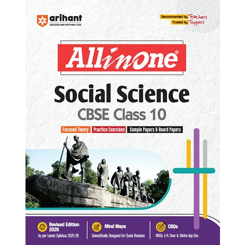 All In One Social Science Class 10th Based On Latest NCERT Syllabus For CBSE Exams 2025-26