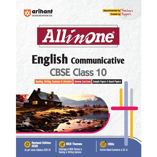 All In One English Communicative Class 10th Based On Latest NCERT Syllabus For CBSE Exams 2025-26