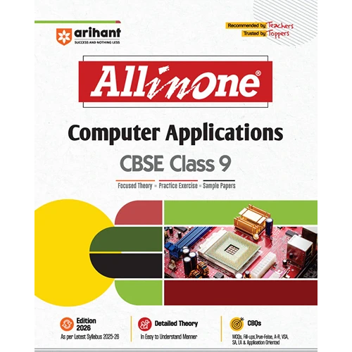 All In One Computer Application CBSE Class 9th Based On Latest CBSE Syllabus For Exams 2025-26