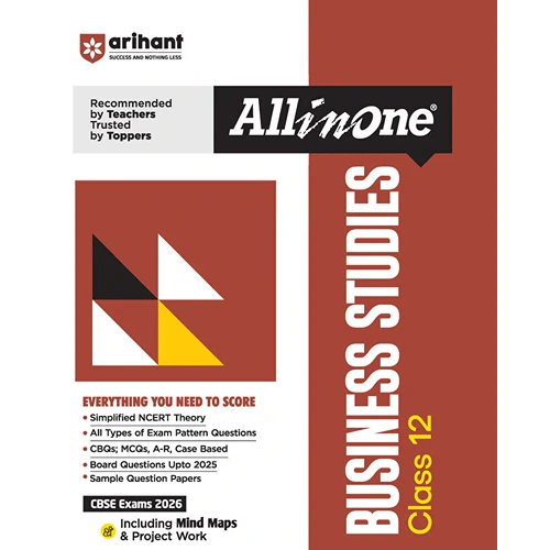 All In One Business Studies Class 12th Based On Latest NCERT Syllabus For CBSE Exams 2025-26