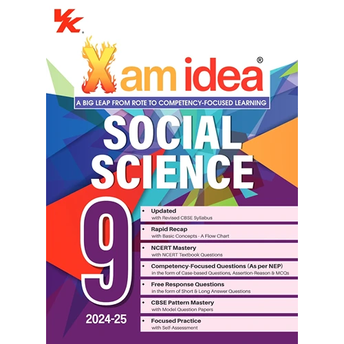 Xam idea Class 9 CBSE Social Science Chapterwise Question Bank Based on Revised CBSE Syllabus, NCERT Questions Included (2024-25) 