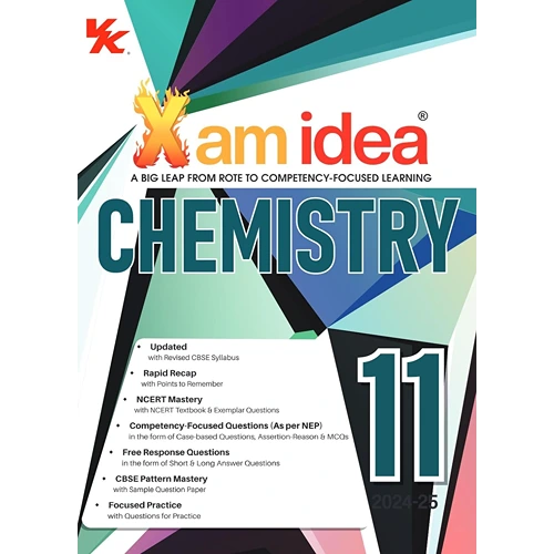 Xam idea Class 11 CBSE Chemistry Chapterwise Question Bank Based on Revised CBSE Syllabus, NCERT Questions Included (2024-25)