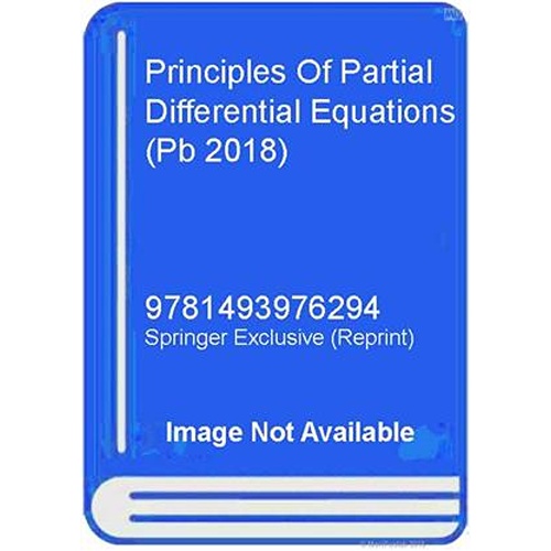 Principle-1.jpg Principles Of Partial Differential Equations (Pb 2018) By Komech A. - Image 1