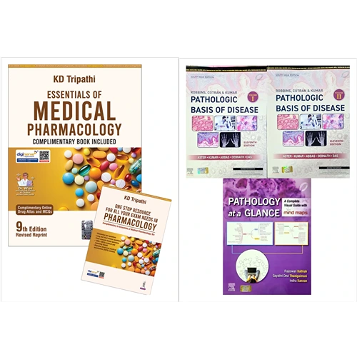 KDT Pharmacology and Robbins Pathology Combo 2025