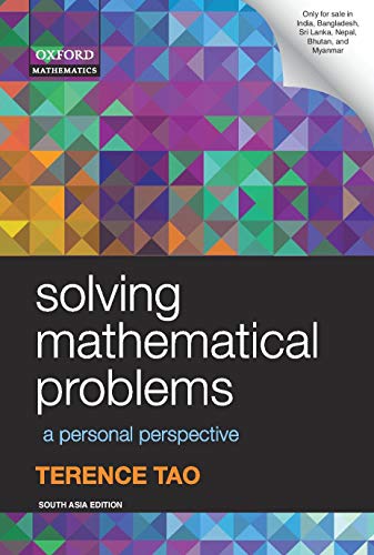 41hlhozFitL._SL500_.jpg Solving Mathematical Problems: A Personal Perspective By Terence Tao - Image 1
