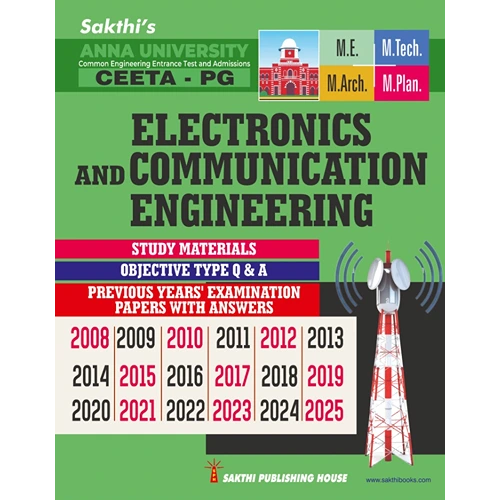 CEETA-PG Electronics And Communication Engineering Study Materials & Previous Years Solved Papers 2026 (English)
