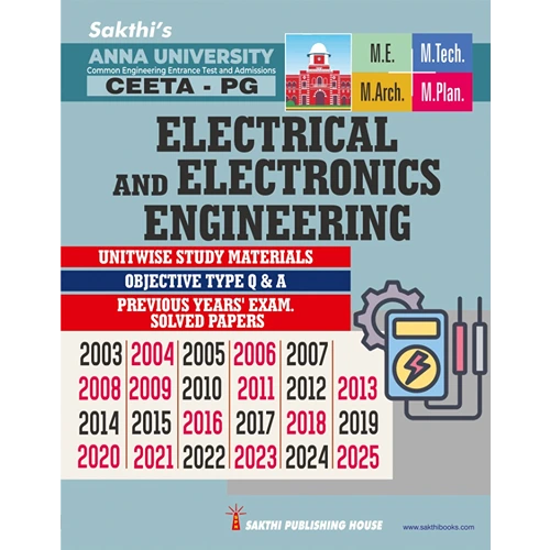 CEETA-PG Electrical & Electronics Engineering Study Materials & Previous Years Solved Papers 2026 (English)