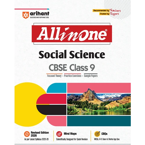 All In One Social Science CBSE Class 9th Based On Latest CBSE Syllabus For Exams 2025-26