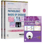 Robbins, Cotran and Kumar Pathologic Basis of Disease 11th With Pathology at a Glance (2 Vol Set) South Asia Editon 2025