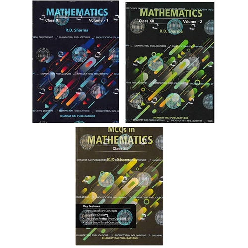 Mathematics Class 12 Complete Set Volume 1, 2 With MCQs - By R.D. Sharma (Examination 2026-27)